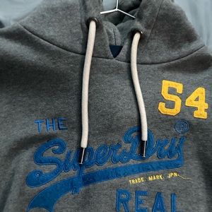 Superdry grey hoodie